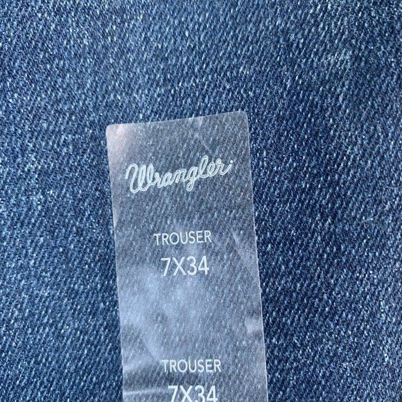 Wrangler Mae Trouser Jeans Mid Rise in Quinn Wide Leg Size 7 NWT - Picture 6 of 7